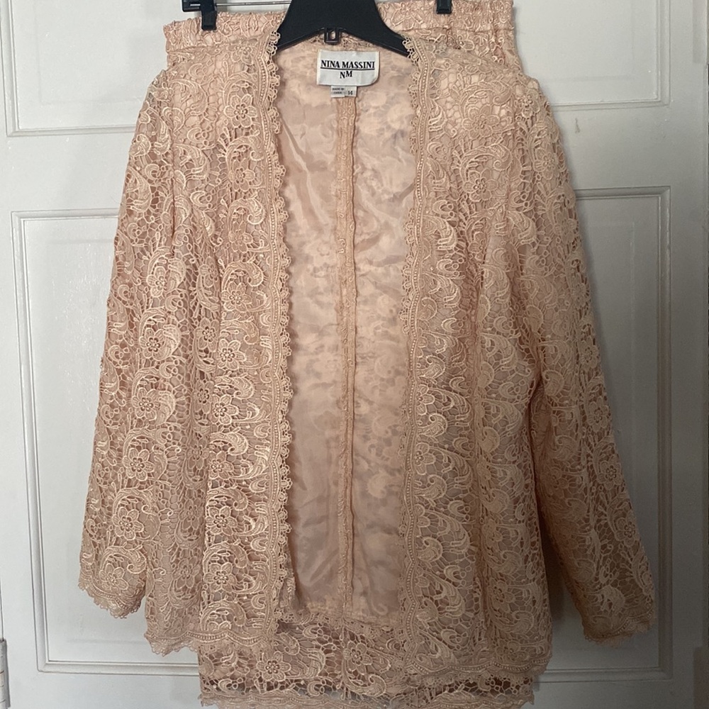 NINA MASSINI Mother of the bride 3 piece dress